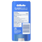 Antiperspirant Deodorant for Men, Clear Gel, Cool Wave, Twin Pack, 3.8Oz