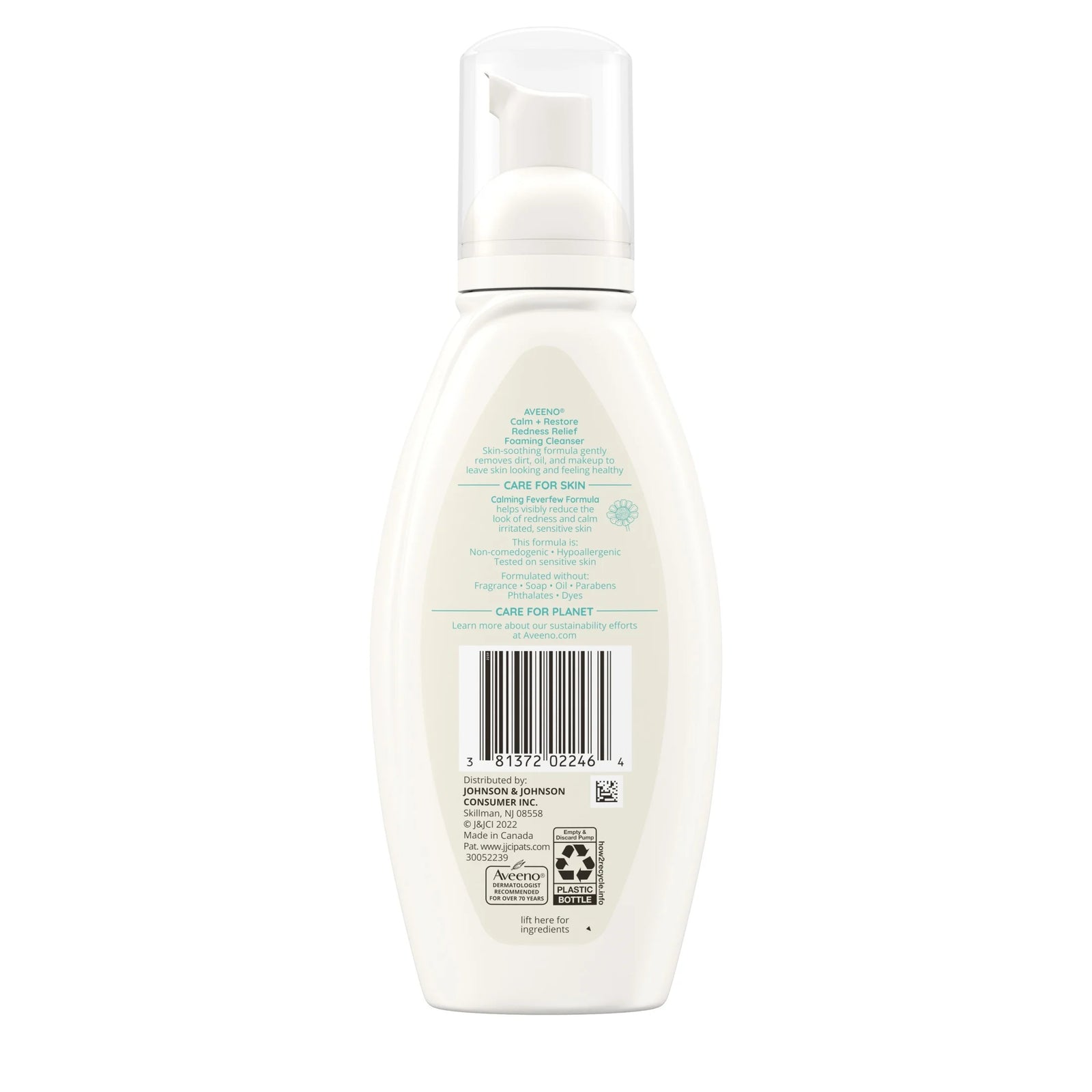 Calm + Restore Redness Relief Face Wash, Foaming Facial Cleanser, 6 Oz