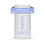 Native Sensitive Cotton & Lily Deodorant 2.65Oz