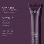 ITK Nourishing Lip Balm | Shea Butter, Coconut Oil & Vitamin E, 2 Fl. Oz