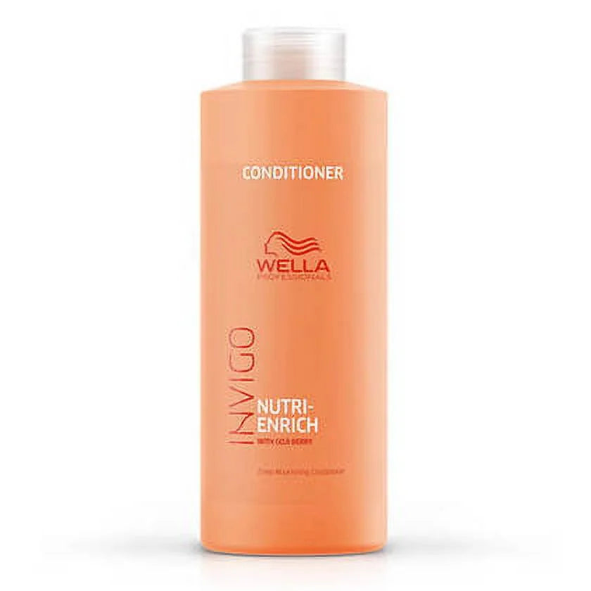 Wella Invigo Nutri-Enrich Deep Nourishing Shampoo and Conditioner Liter Duo 33.8 Oz