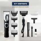 Bald N Shave Rechargeable Two Heads Rinseable T-Blade Trimmer for Men, 3023628