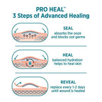 Brand Assorted Pro Heal Bandages, Hydrocolloid Pad, 15 Count