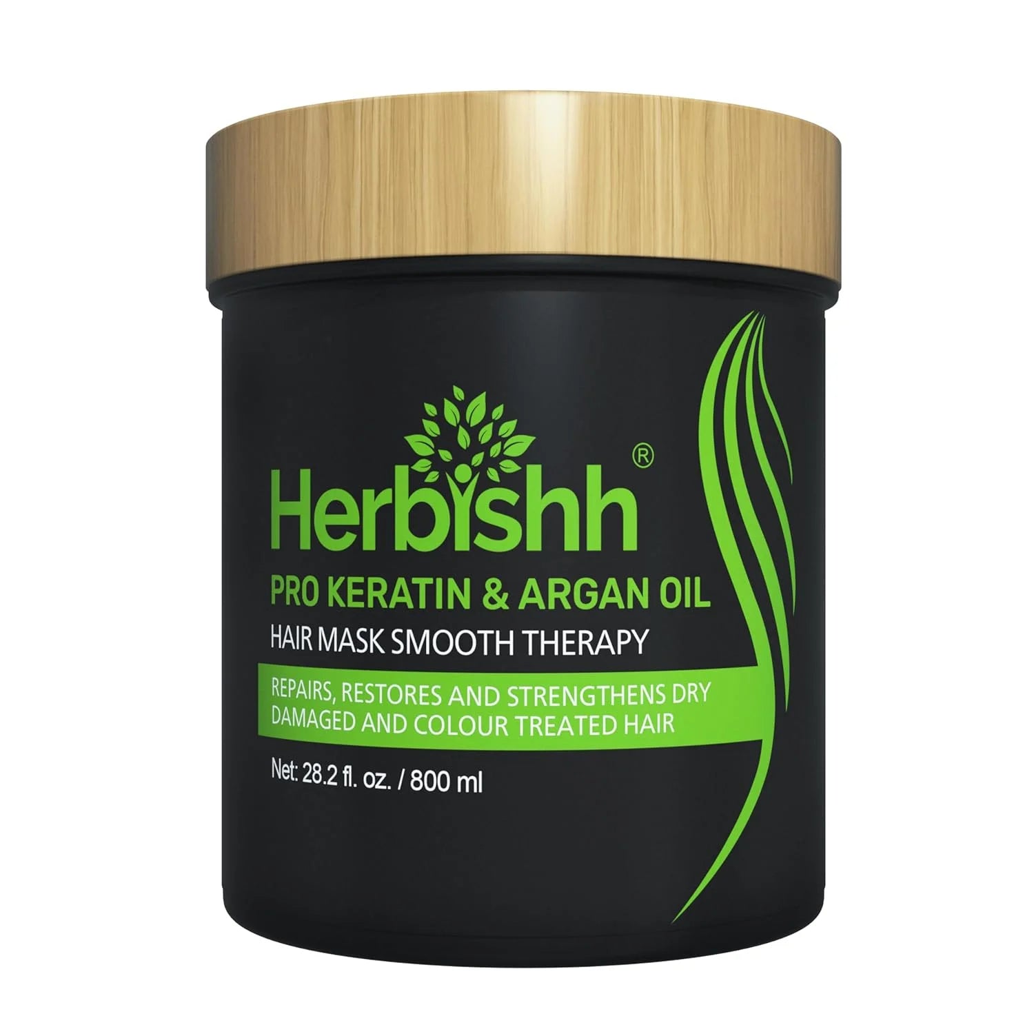 Argan Hair Mask - Deep Conditioning for Dry & Weak Hair, 800G - Sulfate-Free & Paraben-Free