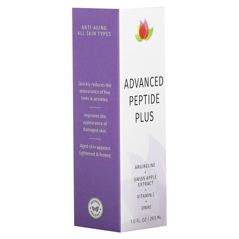 Advanced Peptide Plus, All Skin Types, 1 Fl Oz (29.5 Ml)