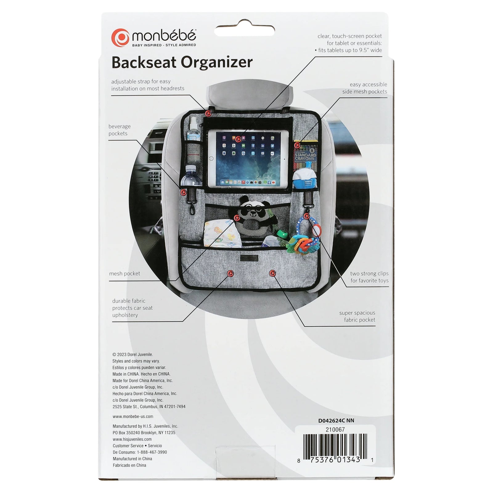Backseat Organizer, Soho
