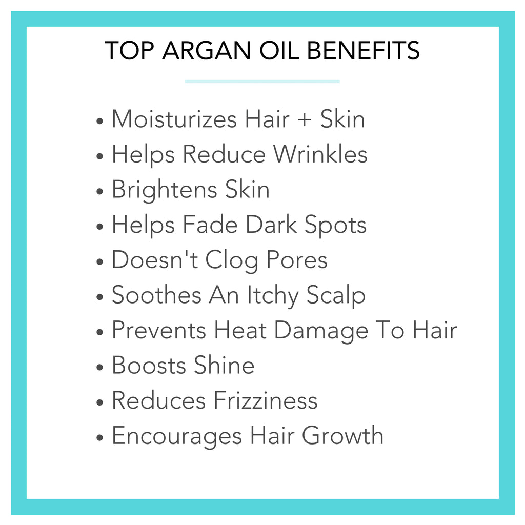 Argan Oil for Skin, Face, and Hair, 4 Fl Oz - Cold Pressed - Pure Aceite De Argan