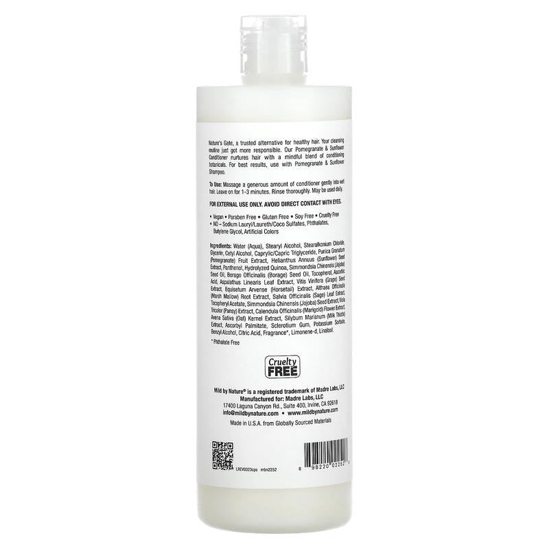(Nature'S Gate), Pomegranate & Sunflower Conditioner for Color-Treated Hair, 16