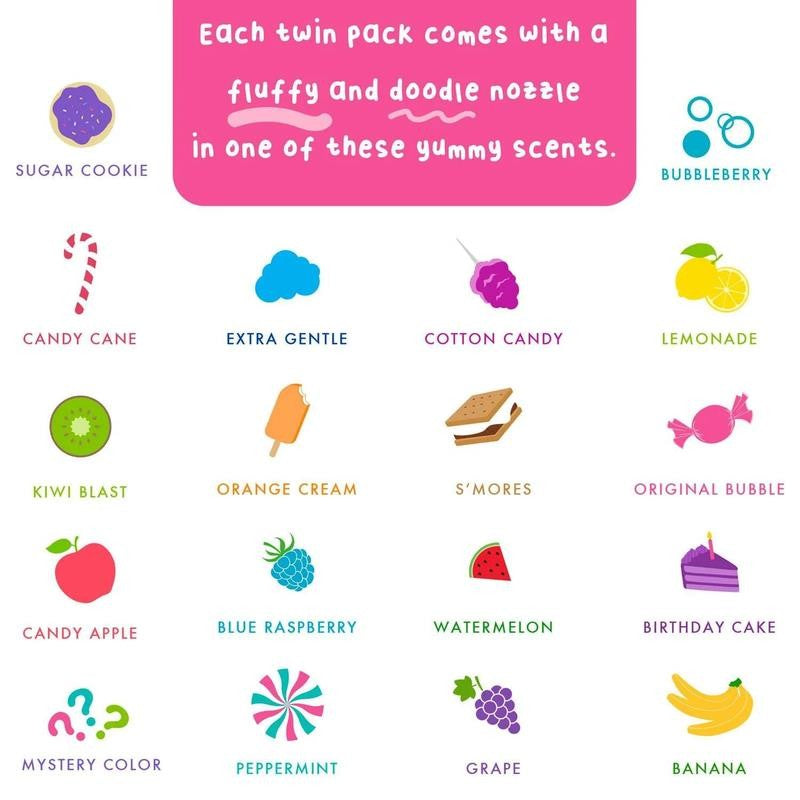Foam Soap Twin Pack, Rotating Colors and Scents, 16 Oz.