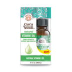 Gurunanda Natural Vitamin E Oil - 5,000 IU - 2 Fl. Oz