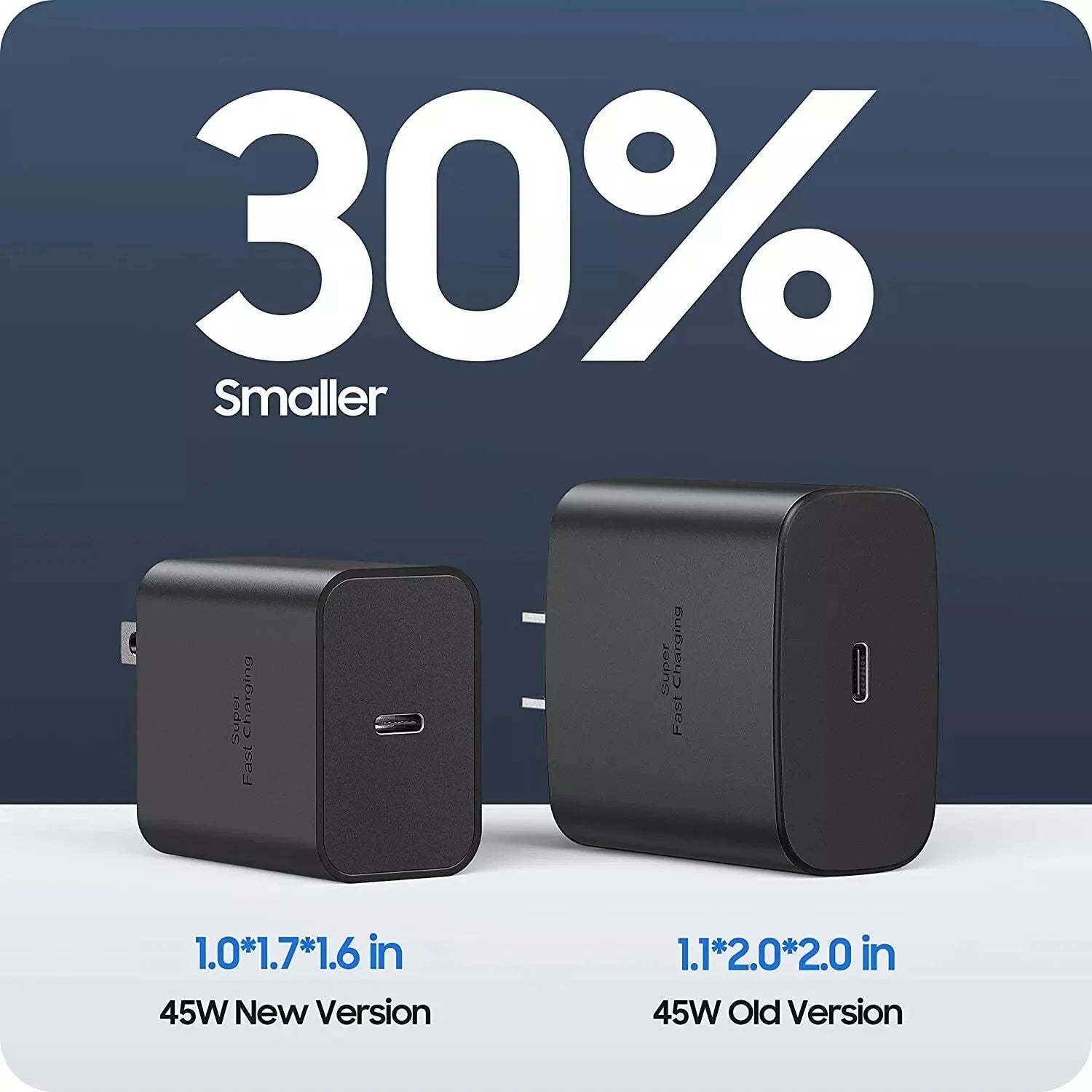 45W USB-C Charger for Samsung Fast Charger Type C, Fast Charging Wall Charger Compatible with Samsung Note 10+/20, Galaxy S22/S21/S20 Ultra,S7/S7+,Samsung USB-C Fast Charger