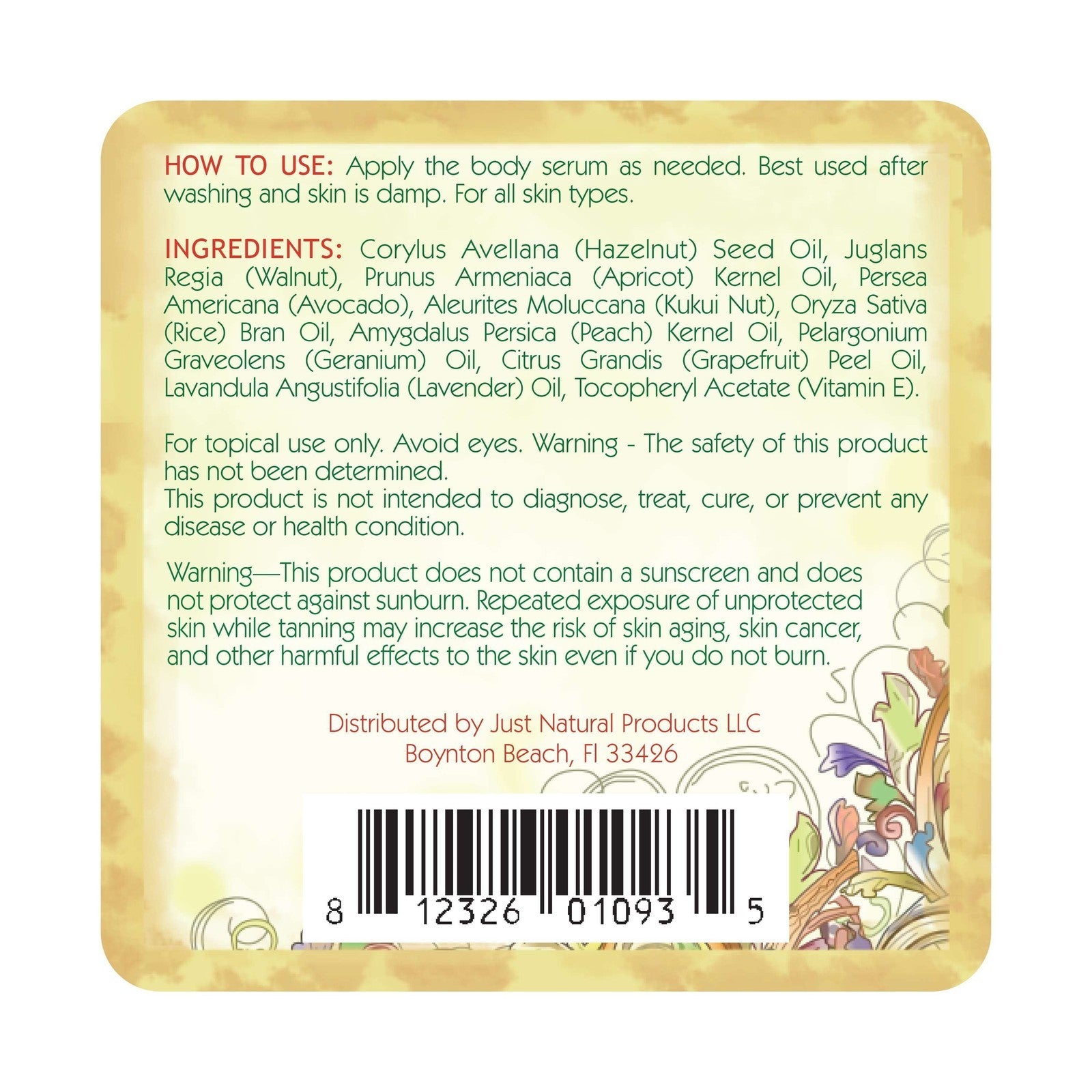 Body Nutritive Serum