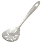 9.5" Stainless Steel Slotted Serving Spoon with Sleek Mirror Finish