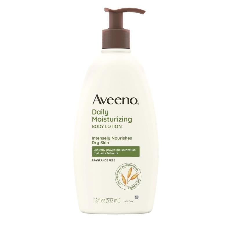 Daily Moisturizing Body Lotion and Facial Moisturizer for Face, Body and Dry Ski