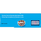 Breakfast Cereal, Chocolate Chip Cookie Taste, Family Size, 18.3 Oz