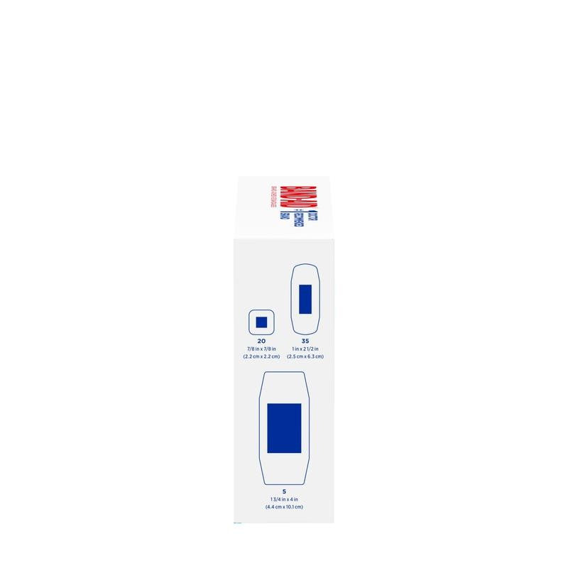 Brand Clear Waterproof Adhesive Bandages, Assorted, 60 Count