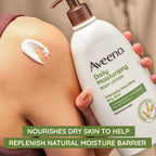 Daily Moisturizing Body Lotion with Oat for Dry Skin, 12 Fl Oz