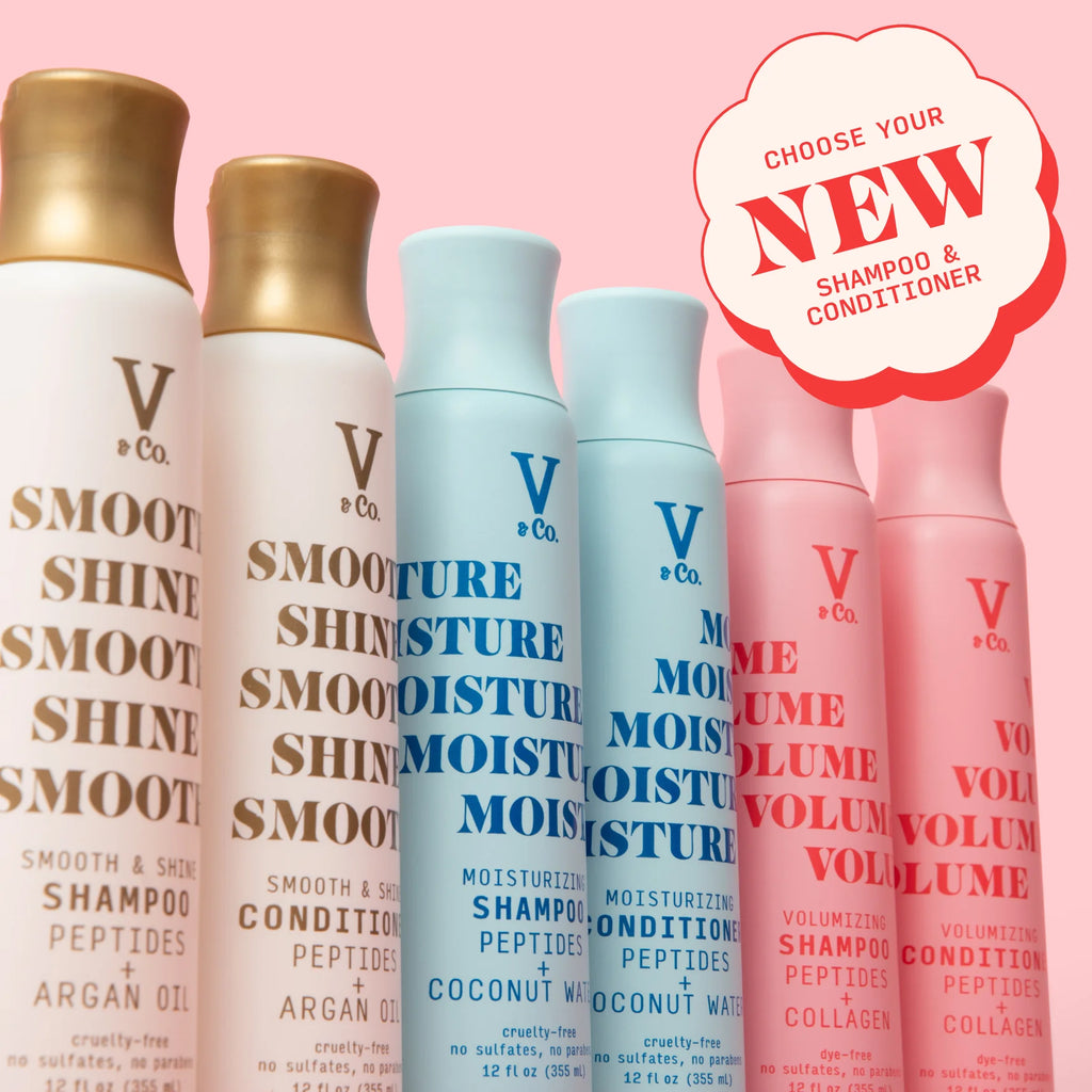 V&Co. Beauty Moisturizing Conditioner 12 Fl Oz, Squeeze Bottle