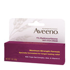 Aveeno Maximum Strength 1% Hydrocortisone Anti-Itch Cream - 2 Pack