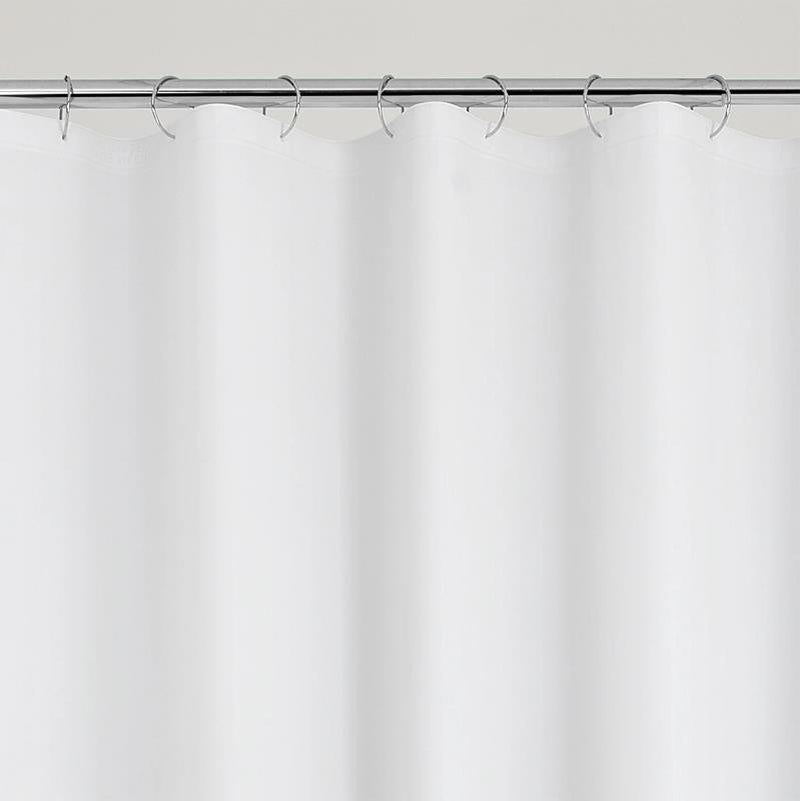 (2 Pack) Light Weight PEVA Shower Curtain Liner, White