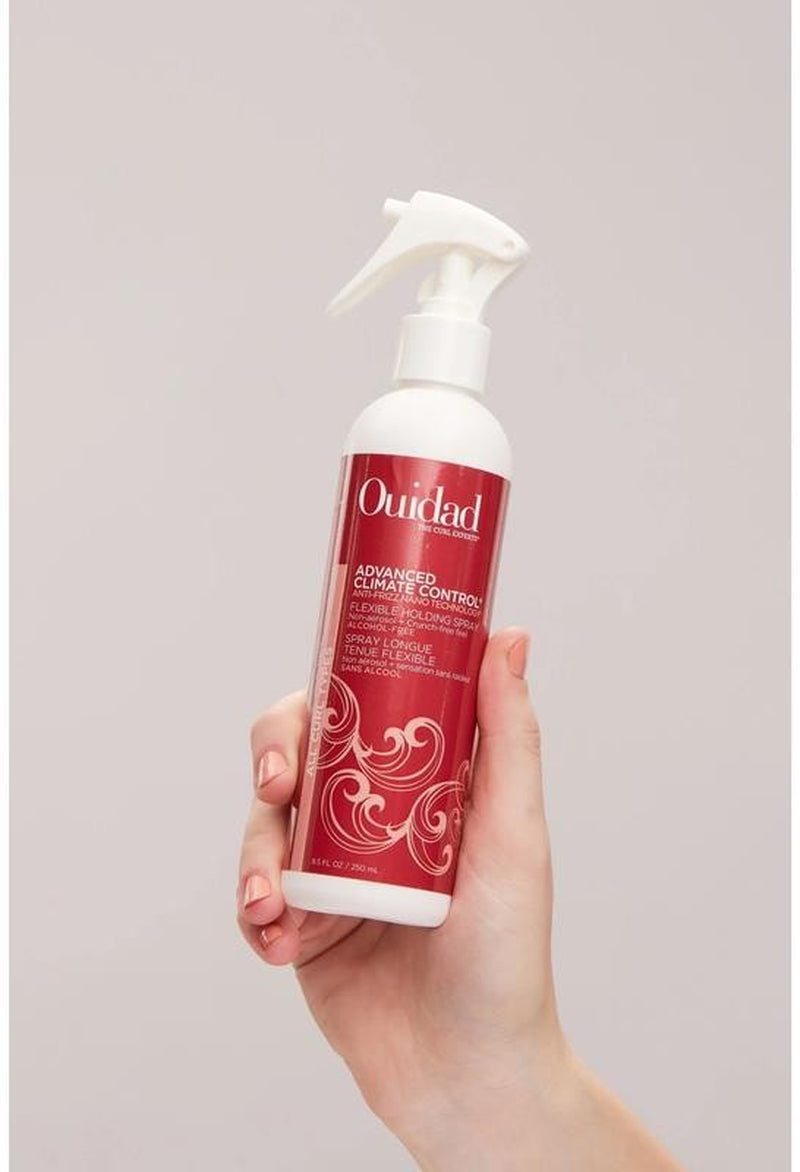 Advanced Climate Control Holding Spray, 8.5 Fl Oz, Flexible Curly Hair Spray