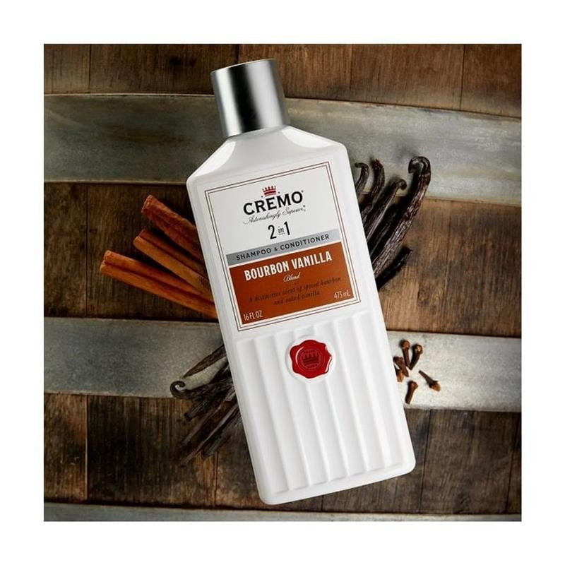 2-In-1 Men'S Shampoo & Conditioner, Bourbon Vanilla Scent, 16 Fl Oz