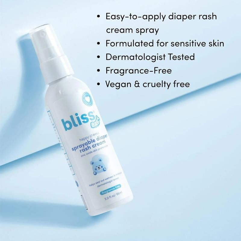 Diaper Rash Cream Spray - Fragrance-Free