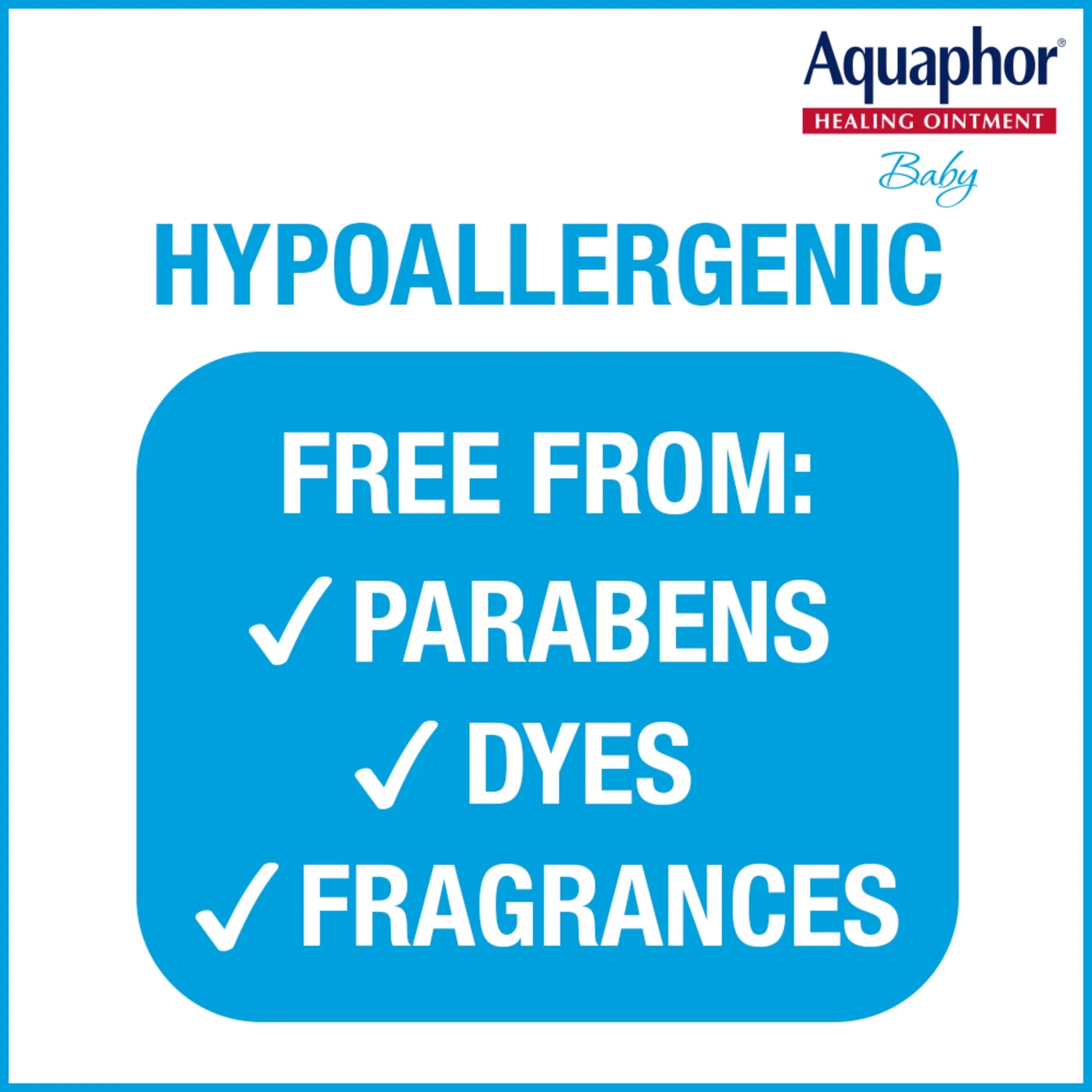 Aquaphor Baby Healing Ointment for Teething, Drool and Diaper Rash, Hypoallergenic, 14 Oz
