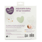 Parent'S Choice 100% Cotton 3-Pack Adjustable Baby Wrap Swaddles for Boys or Girls, Jungle Print, 22" X 27"