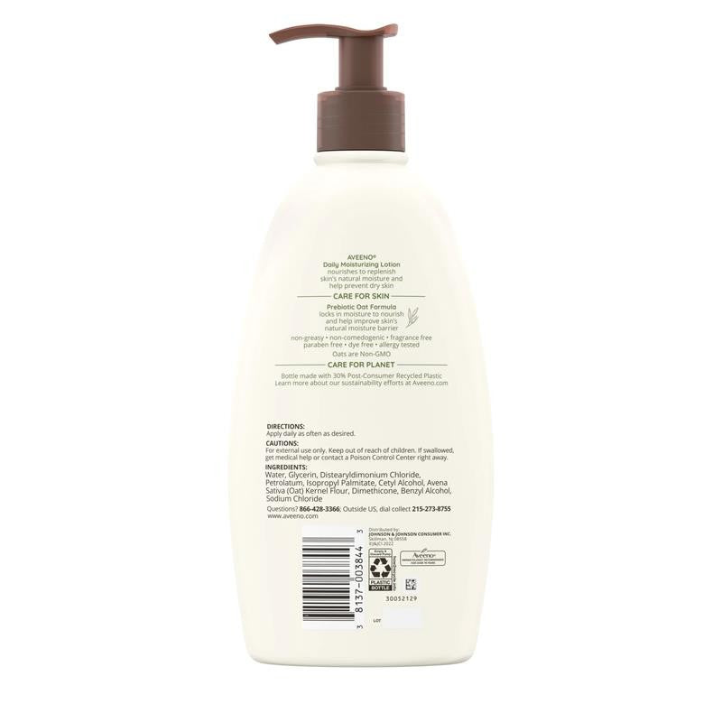 Daily Moisturizing Body Lotion and Facial Moisturizer for Face, Body and Dry Ski