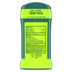 Antiperspirant Deodorant for Men Extreme Blast, Twin Pack, 2.7 Oz