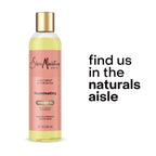 Sheamoisture Bath, Body & Massage Oil Coconut & Hibiscus for Dry Skin, 8 Oz