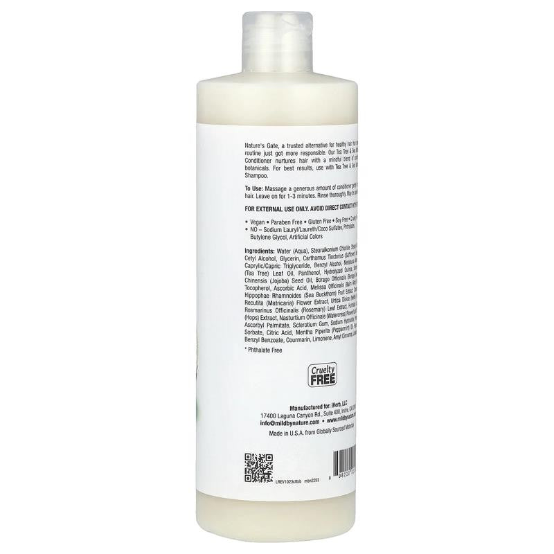 (Nature'S Gate), Tea Tree & Sea Buckthorn Conditioner for Oily Hair, 16 Fl Oz (4