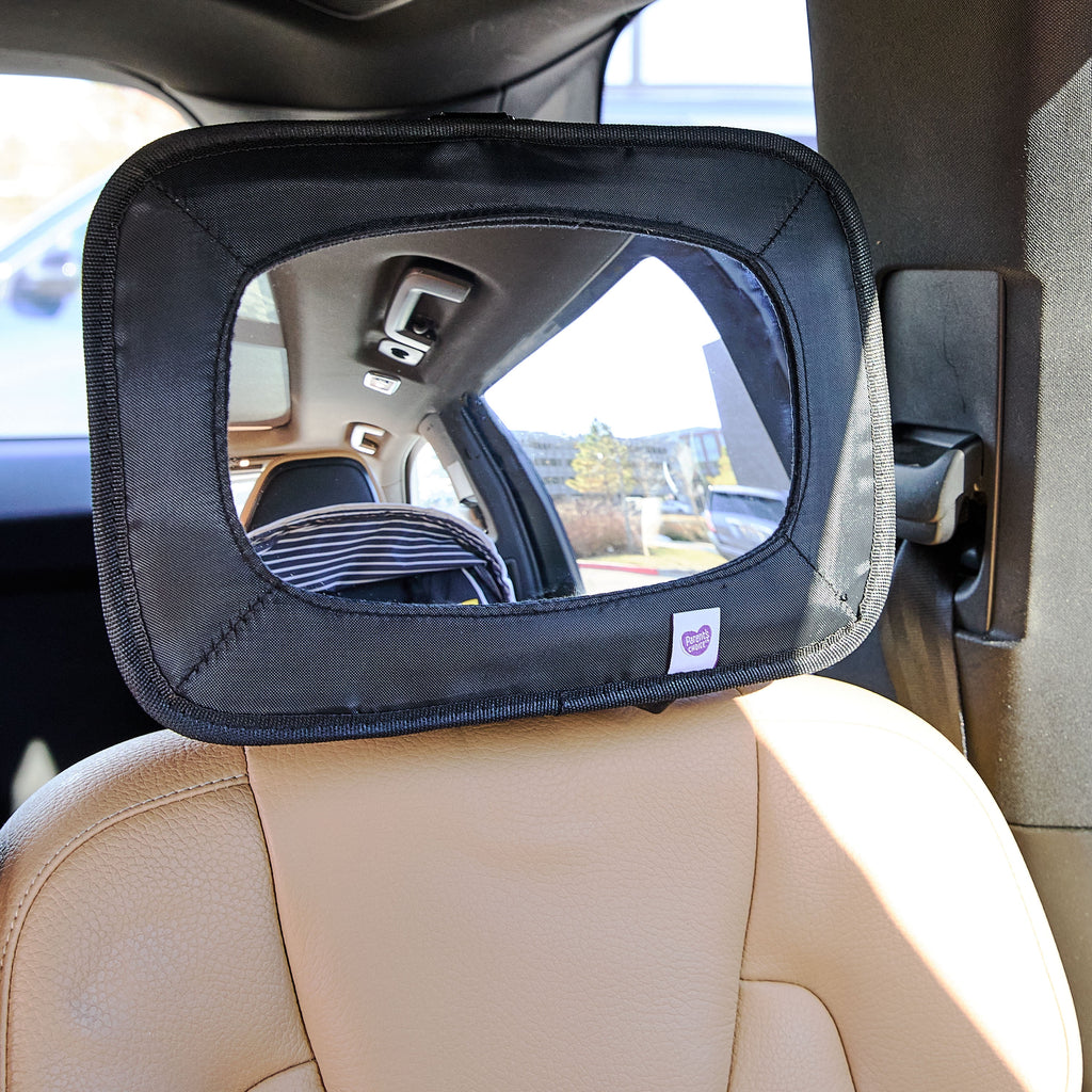 Parent'S Choice'S Wide View Baby Car Mirror, Crash-Tested, Black, Unisex, for Child