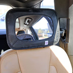Parent'S Choice'S Wide View Baby Car Mirror, Crash-Tested, Black, Unisex, for Child