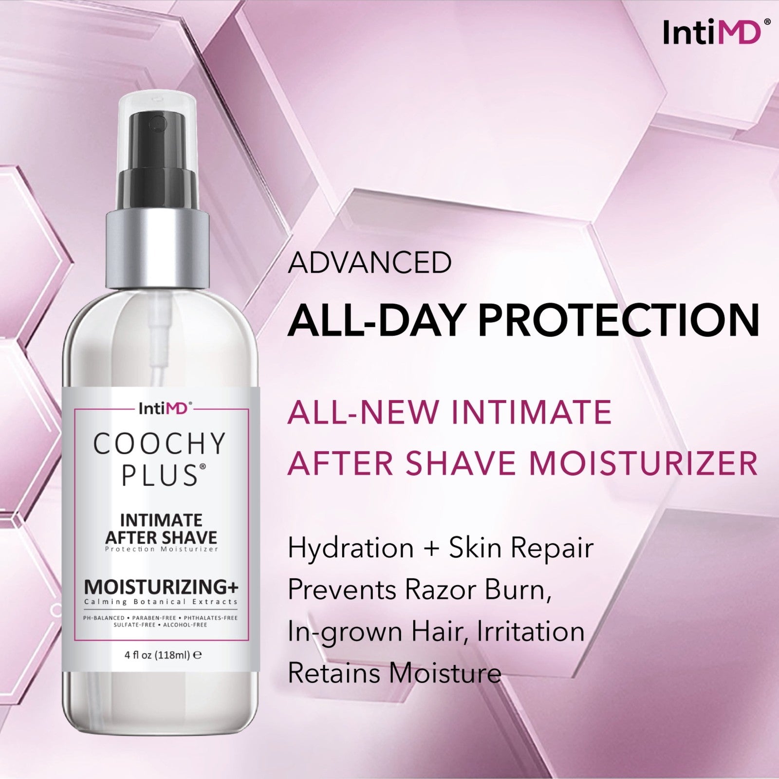 COOCHY plus after Shave Protection Moisturizer plus 4 Oz