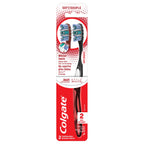 360 Optic White Advanced Adult Manual Whitening Toothbrush, Soft, 2 Pack