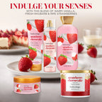 Exfoliating Sugar Scrub, Strawberry Cheesecake, 10.5 Oz
