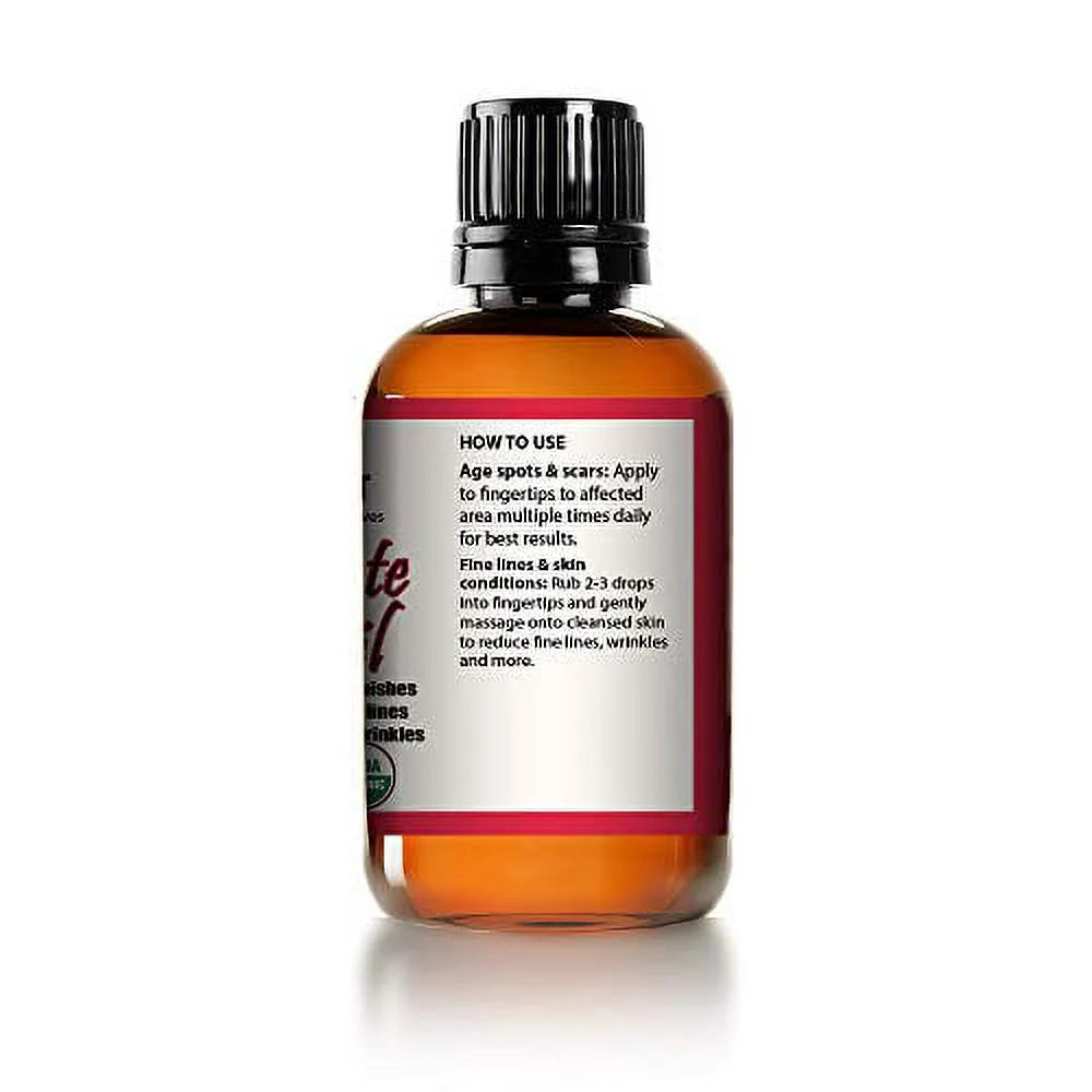 Mayan'S Secret Pure Rejuvenating Organic Pomegranate Seed Oil for Skin Repair - Cold Pressed for Skin, Hair and Nails - 1Oz