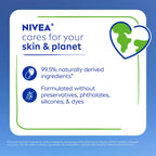 NIVEA Moisture Lip Care, Hydrating Lip Balm with Shea Butter, Vitamin C & E, 0.17 Oz, 2 Pack