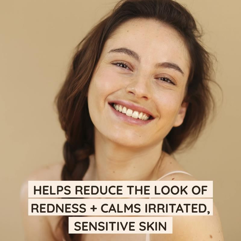 Calm + Restore Redness Relief Face Wash, Foaming Facial Cleanser, 6 Oz