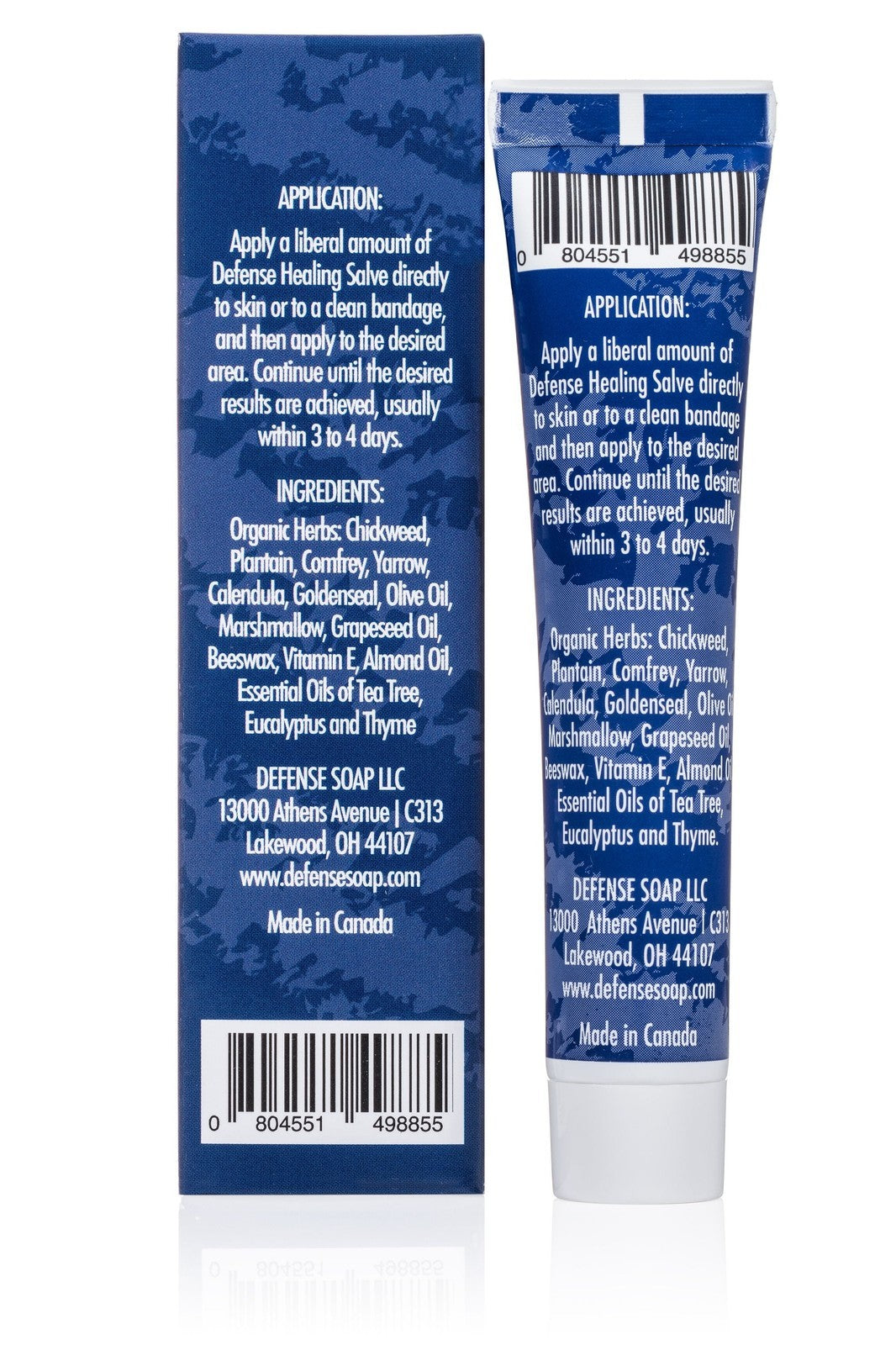 Defense 1 Oz. Soap Healing Salve