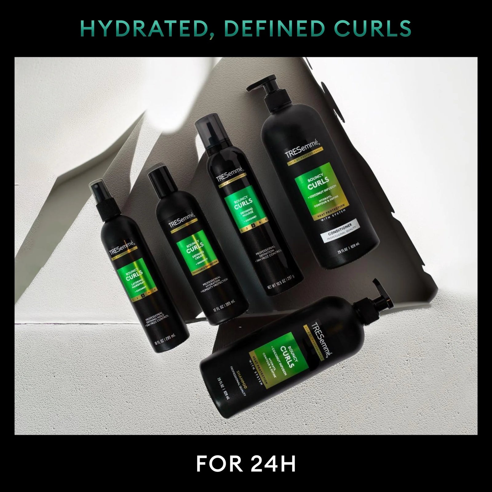 Bouncy Curls Mousse with 24H Control & Definition, 15 Oz
