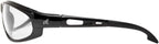 Edge Eyewear Safety Glasses, Clear, Black SW111