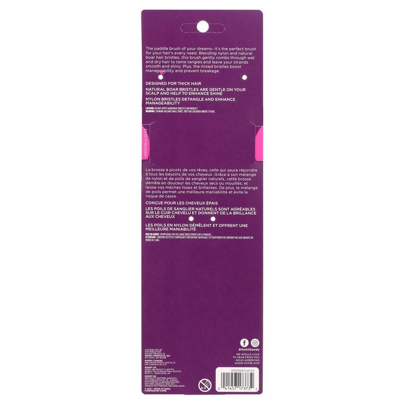 Detangle It Hair Paddle Brush, Custom Style for Thick Hair, Large, 1 Ct