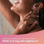Body Wash for Women, Daily Silk White Peach & Orange Blossom for Dry Skin 30 Fl