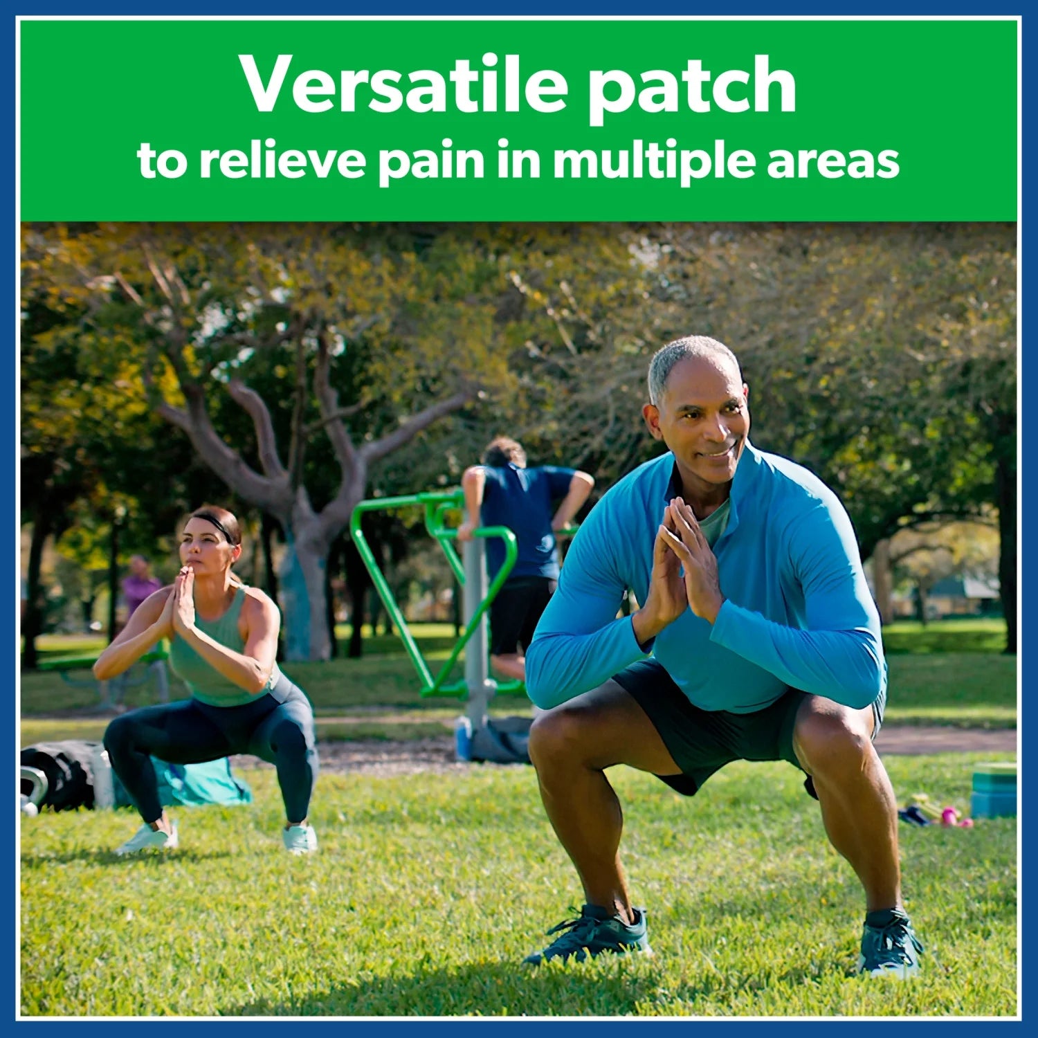 8 Hour Pain Relief Patch with Camphor 3.1% & Menthol 6% for Back & Muscles, 60 C