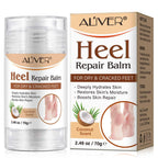 Aliver Cracked Heel Repair Balm, Balm for Rough Heels, for Dry Skin & Cracked Feet Hydration,(Coconut)2.46Oz