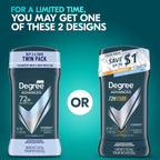Advanced Women'S Long Lasting Antiperspirant Deodorant Stick Twin Pack, Everest, 2.7 Oz