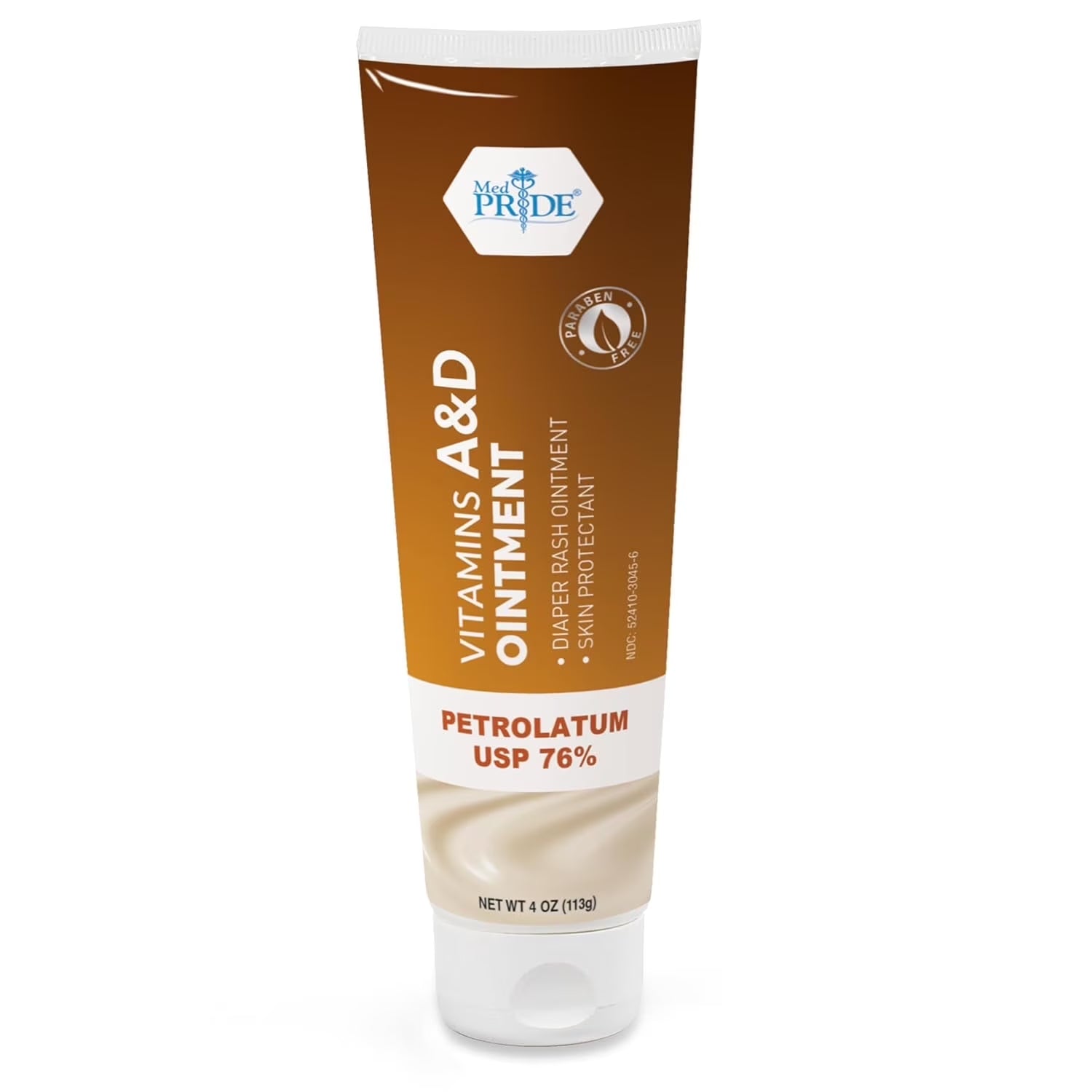 Med Pride A&D Ointment for Adults and Babies, 4 Oz Healing Ointment Diaper Rash Cream Skin Protectant